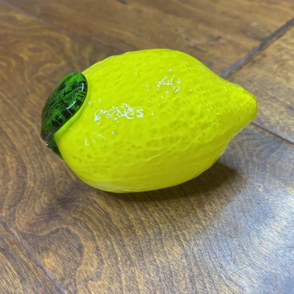 Murano style glass Fruit 4.5